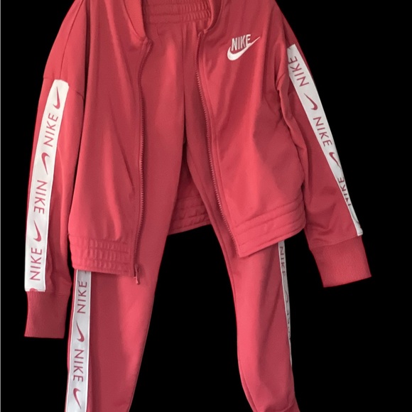 Nike Pink and White Tracksuit Set Size Small - Picture 3 of 6